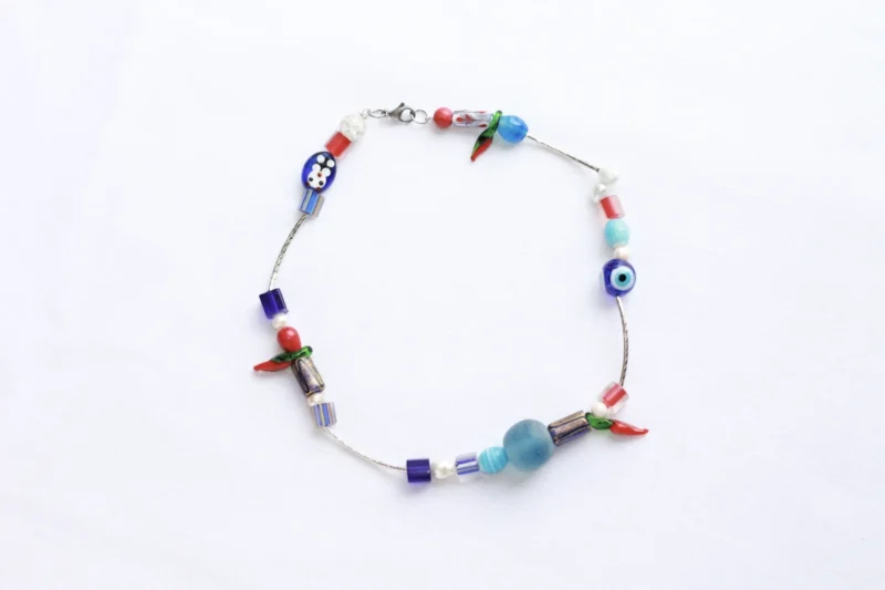 Funky Blue necklace