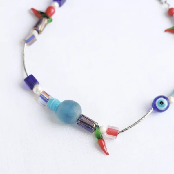 Funky Blue necklace